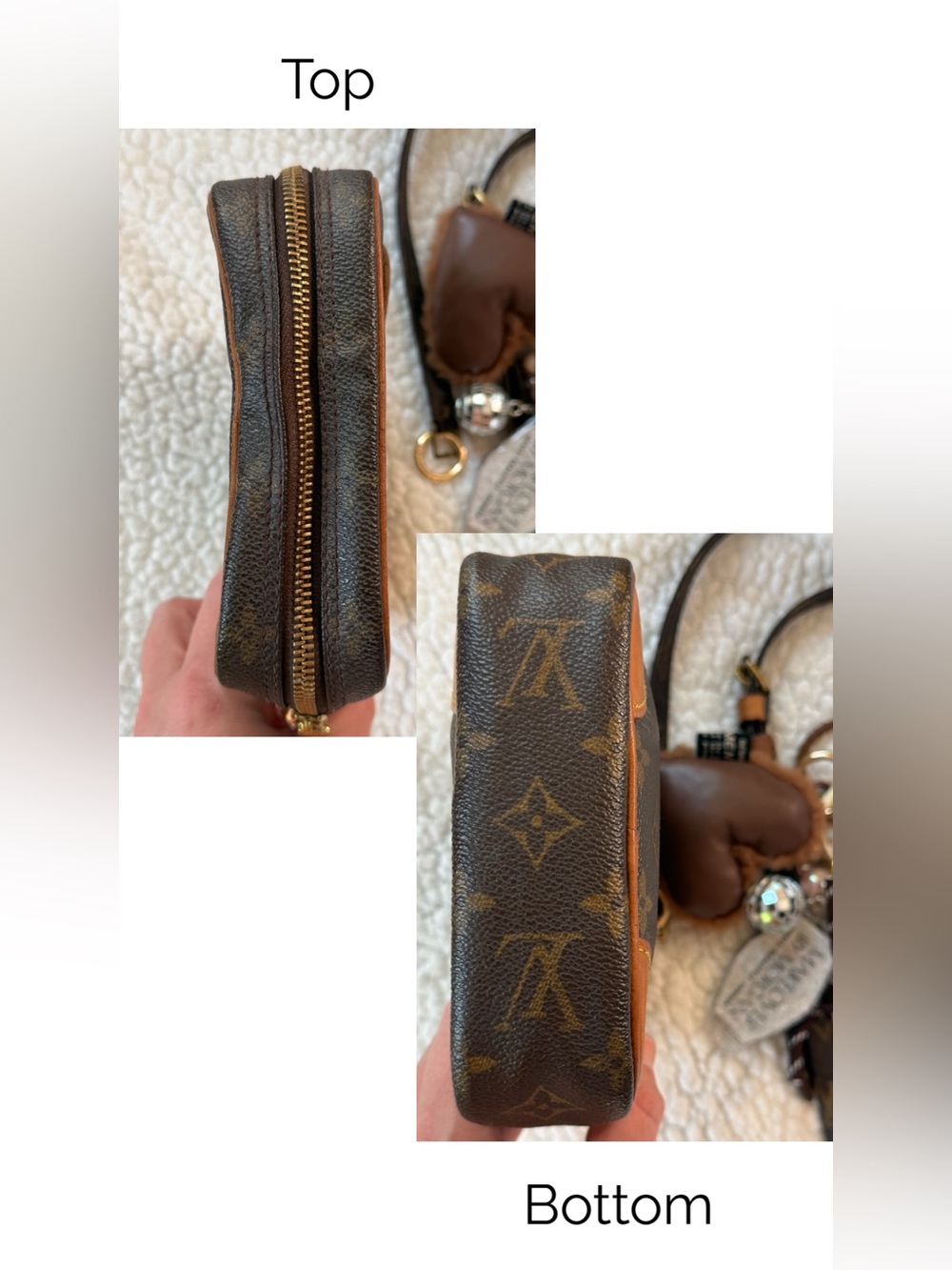 Authentic: Vintage, Louis Vuitton Danube Shoulder/ Crossbody Bag - Picture 7 of 11